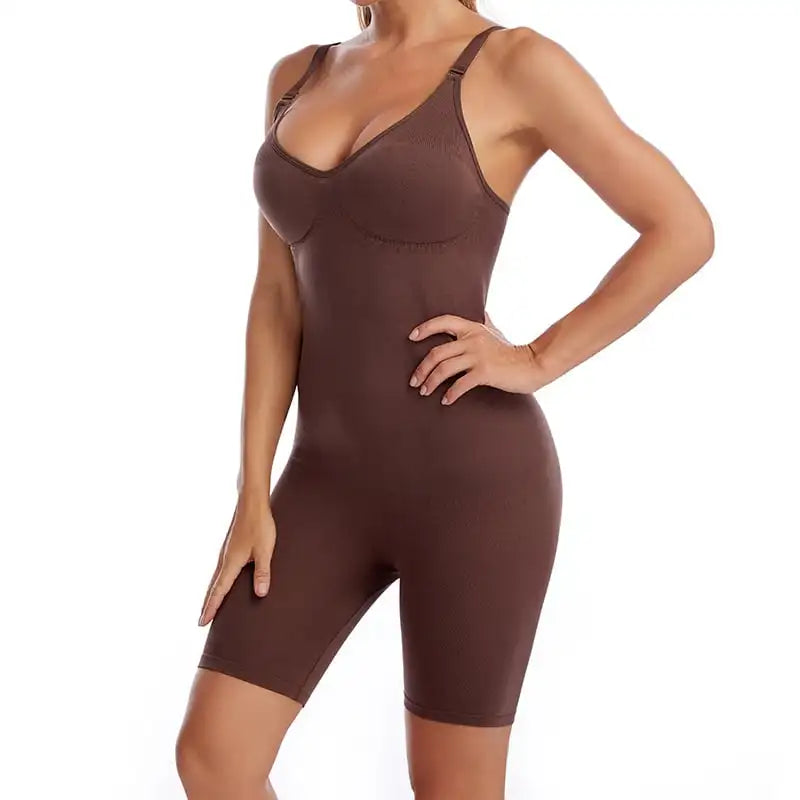 Body Feminino Com Short - Tecido Respirável